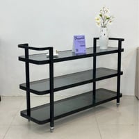 عربية تقديم 3دور زجاج اسود