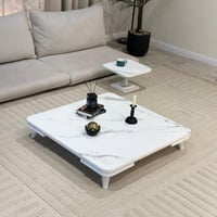 طقم طاولات ارضي مع 4 خدمة