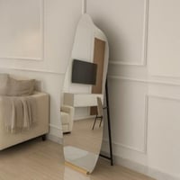 مرآة بتصميم موجي عصري فاخر مقاس 150*60 سم *LU