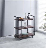 عربية تقديم خشب ثلاثه ادوار