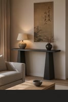 مدخل سنديان مودرن انيق بلون الاسود بتصميم أنيق وعم...