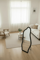 مرايا مودرن بـ شكل مموجة