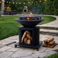 منقل شوي خارجي لون اسود *winter