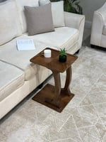 طاولة خدمة خشب قشرة جوز الهند بتصميم مودرن(TL)