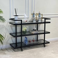 عربية تقديم 3 دور زجاج اسود