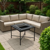 منقل شوي حديد شكل مربع *winter