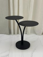 طاولة خدمة دورين حديد اسود