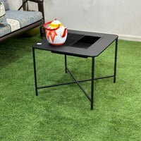 منقل شوي مربع حديد اسود *winter (TL)