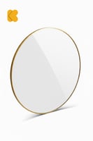 مرايا بـ اطار ذهبي مودرن مميز
