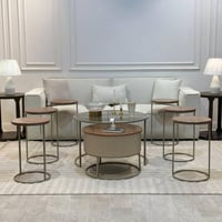 طقم طاولتين متداخلة مع 6 خدمة #عروض شهر رمضان المب...