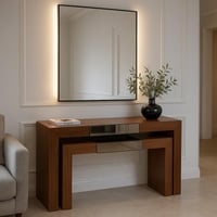 طقم مدخل سنديان 2 حبة -تصميم هندسي عصري وفاخر