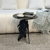 طاولة معدن أسود 3 ريش