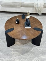 طاولة ضيافة قشرة الجواز - بتصميم أنيق وعملي