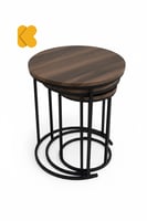 طقم طاولات متداخله بستايل مودرن