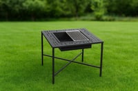 منقل شوي حديد شكل مربع *winter