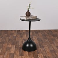 طاولة خدمة لون أسود - بتصميم أنيق وراقي