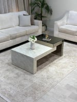 طقم طاولات ضيافة مع 6 طاولات خدمة - بتصميم فاخر وأ...