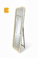 مرآة أرضية مودرن بإضاءة LED محيطية