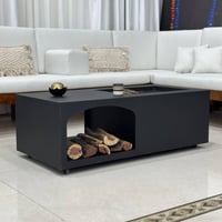 منقل بكس ديكور صاج لون أسود بكفرات *winter #عروض ش...