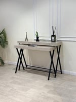 طقم مدخل بديل الرخام – قاعدة حديد شكل أكس