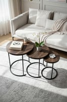 طقم طاولات متداخله بستايل مودرن