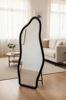 مرايا مودرن بـ شكل مموجة