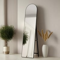 مرايا استاند أسود مقاس 160*40 سم