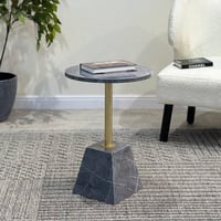 طاولة خدمة دائري بديل رخام