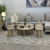 طقم طاولات بديل رخام