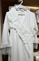 روب رضاعة و استقبال للأمهات - قطعتين اوف وايت