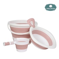 مجموعة استحمام الطفل خمس قطع الوان متعددة