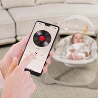 أرجوحة أطفال محمولة Mastela مع ألحان و5 سرعات – خف...