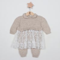 ميني جنتل طقم أفرول بناتي قماش تريكو - 5 قطع - من...