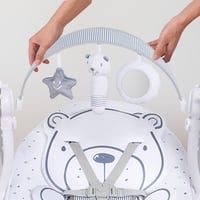 أرجوحة أطفال محمولة Mastela مع ألحان و5 سرعات – خف...