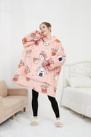 بطانية هودي "سوشي" للكبار Sushi Hooded Blanket for...