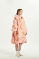 بطانية هودي "ايس كريم" للكبار Ice Cream Hooded Bla...