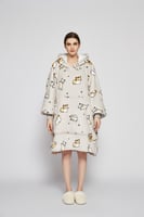 بطانية هودي "قطة" للكبار Cat Hooded Blanket for Ad...