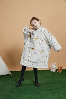 بطانية هودي "قطة" للأطفال Cat Hooded Blanket for K...
