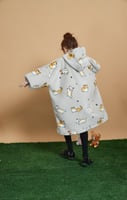 بطانية هودي "قطة" للأطفال Cat Hooded Blanket for K...