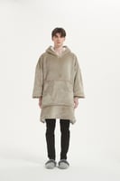بطانية هودي "كاكي" للكبار Khaki Hooded Blanket for...