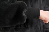 بطانية هودي "أسود" للأطفال Black Hooded Blanket fo...