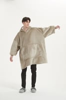 بطانية هودي "كاكي" للكبار Khaki Hooded Blanket for...