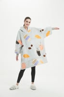 بطانية هودي "قهوة" للكبار Coffee Hooded Blanket fo...
