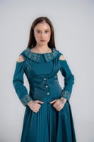 فستان أنيق بتصميم عصري - تألقي بجاذبية وسحر في كل...