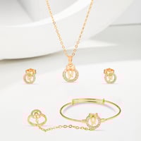 طقم اطفال فيونكة الزركون