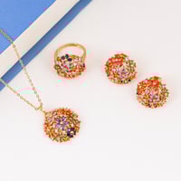 طقم زهرة القوس قزح