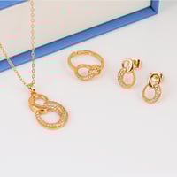 طقم حلقات الأناقة طقم ناعم