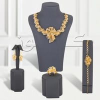 طقم وردة اللوتس بديل الذهب