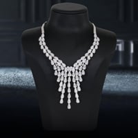 طقم بديل الذهب شلال الفخامة