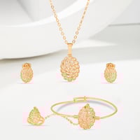 طقم اطفال بديل الذهب أوراق